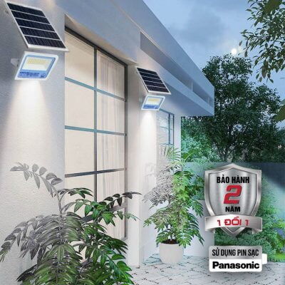 Ứng dụng đèn năng lượng mặt trời 50W trong nhà ở.