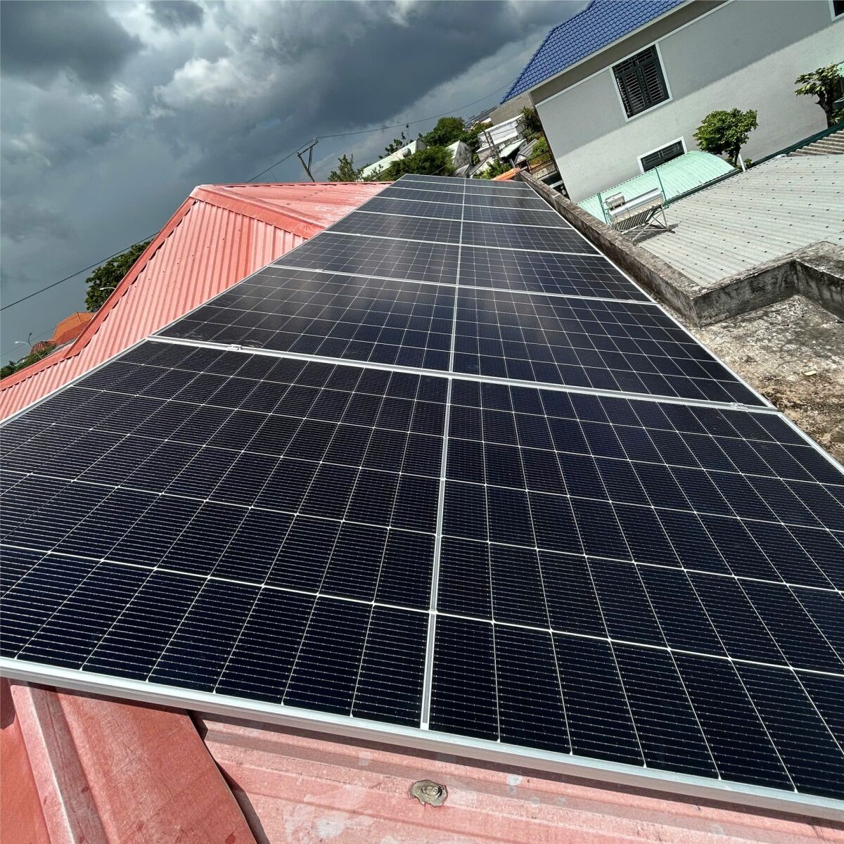 Hệ thống điện mặt trời gia đình 5KWP – Anh Hiếu