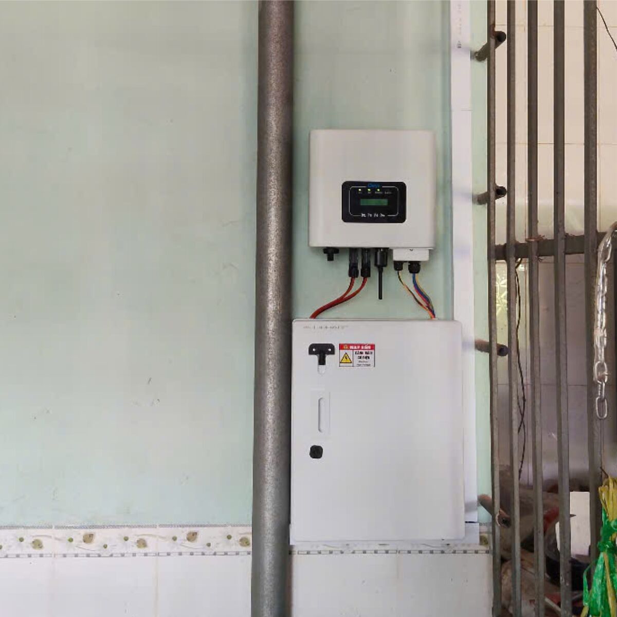 Hệ thống điện mặt trời gia đình 5KWP – Chị Trinh