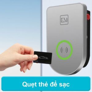 Trạm sạc ô tô điện treo tường AC 32A 7KW có đèn báo và quẹt thẻ RFID GEV203 29 tram sac o to dien 7 kw treo tuong quet the 4