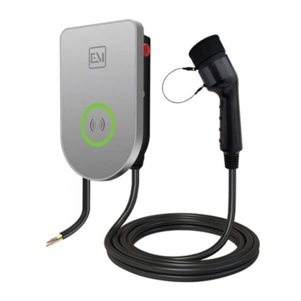 Trạm sạc ô tô điện treo tường AC 32A 7KW có đèn báo và quẹt thẻ RFID GEV203 Trạm sạc ô tô điện treo tường AC 32A 7KW có đèn báo và quẹt thẻ RFID GEV203