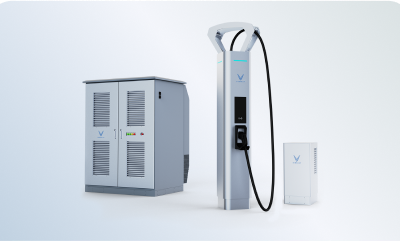 Trụ sạc siêu nhanh VinFast DC 300kW